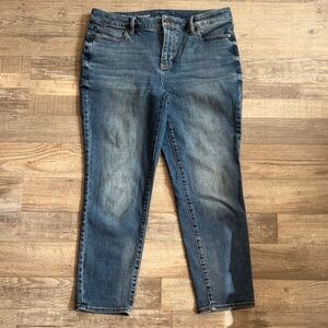 Talbots Classic Blue Women's Capri Jeans size 10P